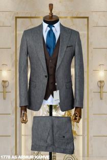 Exclusive Men's Suit Brown