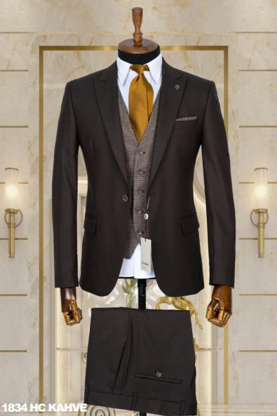 Combined Men's Suit Brown