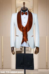 Men's Wedding Suit Copper