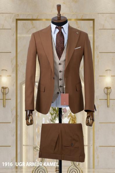 Exclusive Men's Suit Kamel