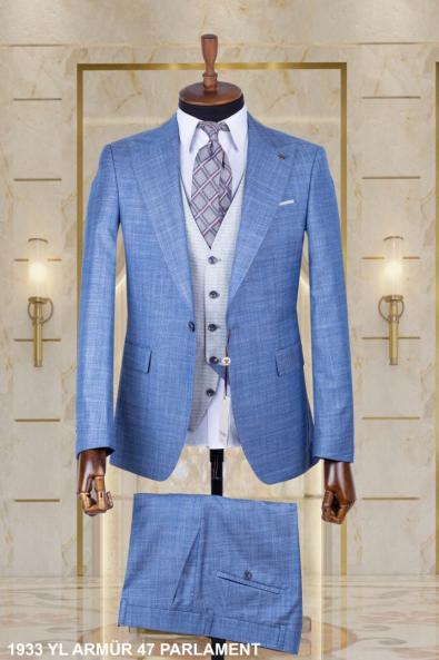 Double Sided Vest Men's Suit Parlement