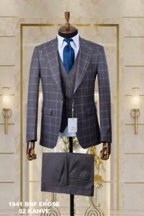 Combined Men's Suit Brown