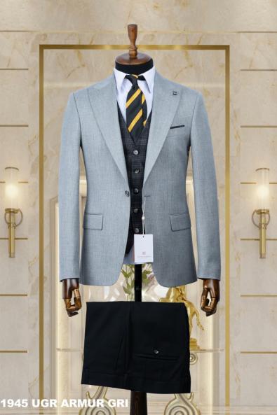 Exclusive Men's Suit Gray