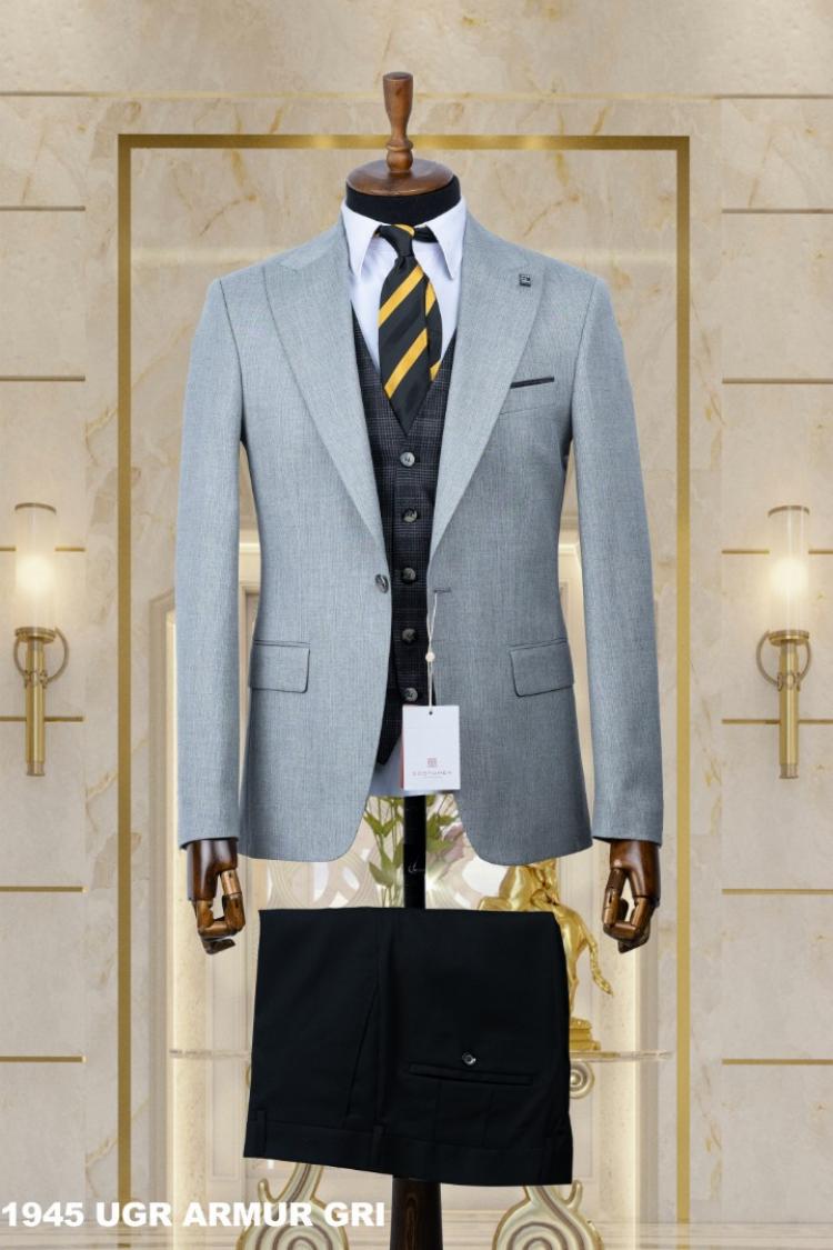 Exclusive Men's Suit Gray