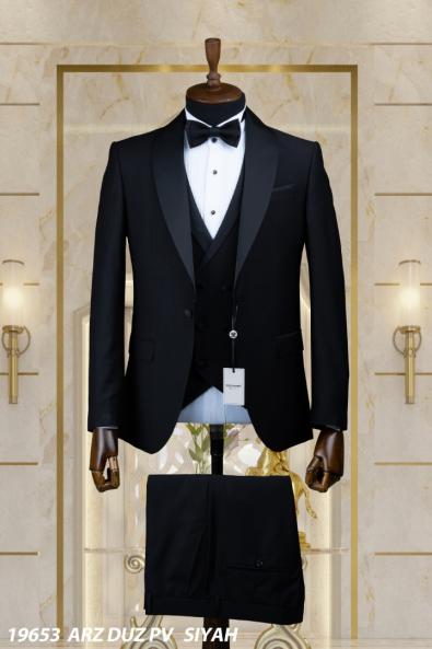 Men's Wedding Suit Black