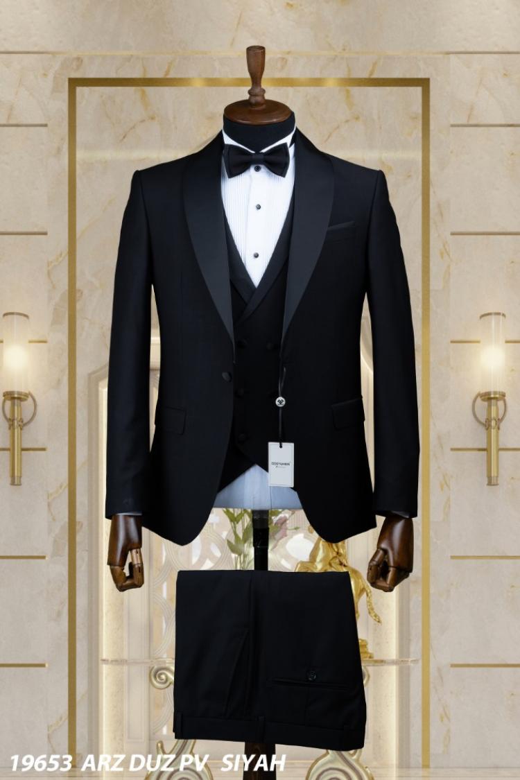 Men's Wedding Suit Black