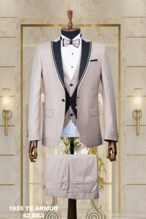 Men's Wedding Suit Beige