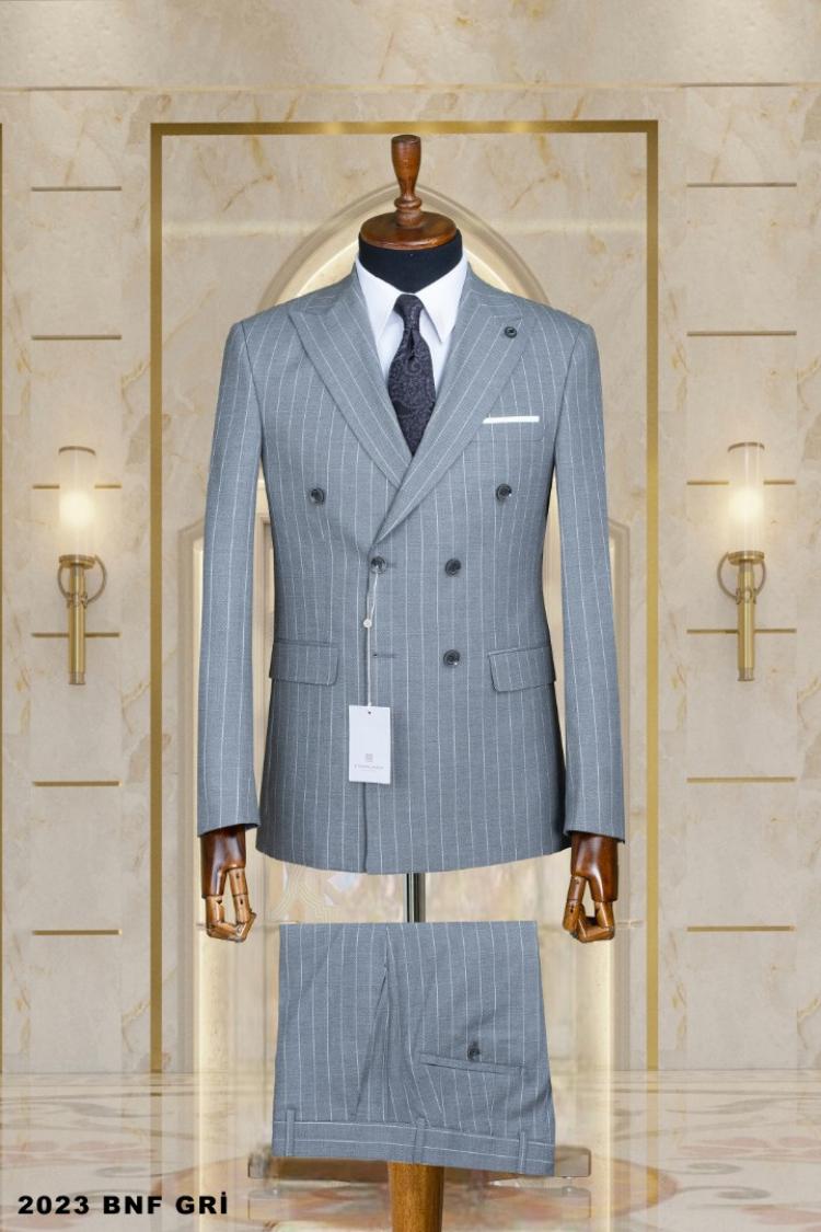 Double Breasted Men's Suit