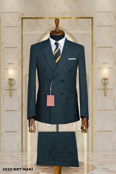 Double Breasted Men's Suit