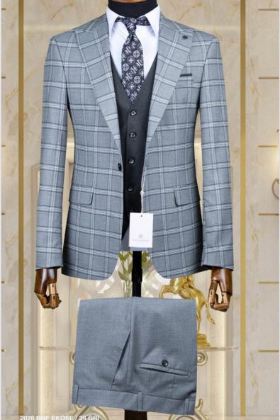 Combined Men's Suits Grey