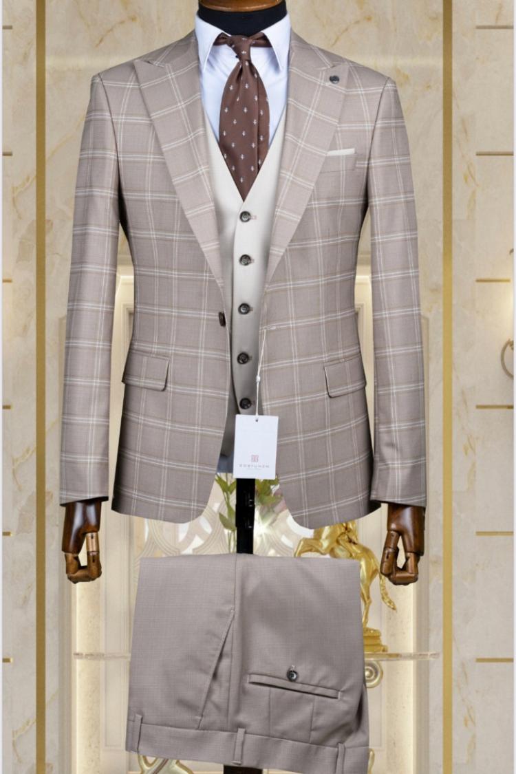 Combined Men's Suit Mink