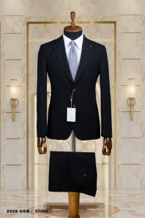 Double Men's Suit Black