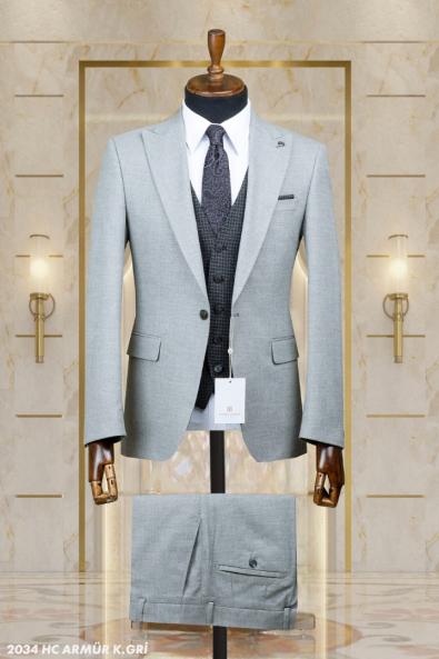 Double Sided Vest Men's Suit