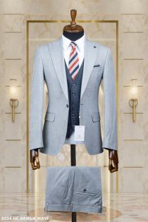 Double Sided Vest Men's Suit