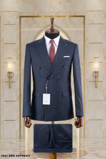 Double Breasted Men's Suit