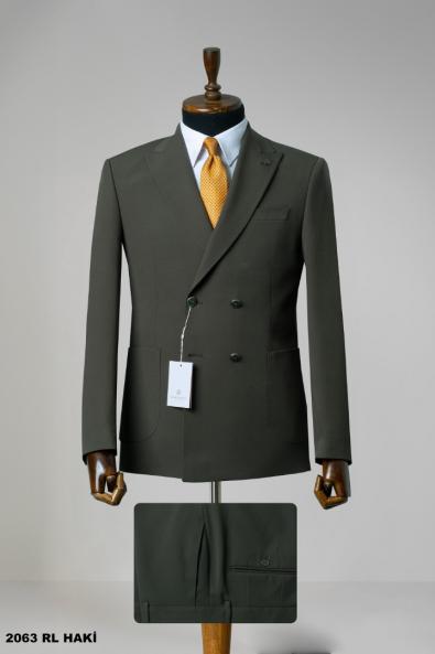 Double Breasted Men's Suit