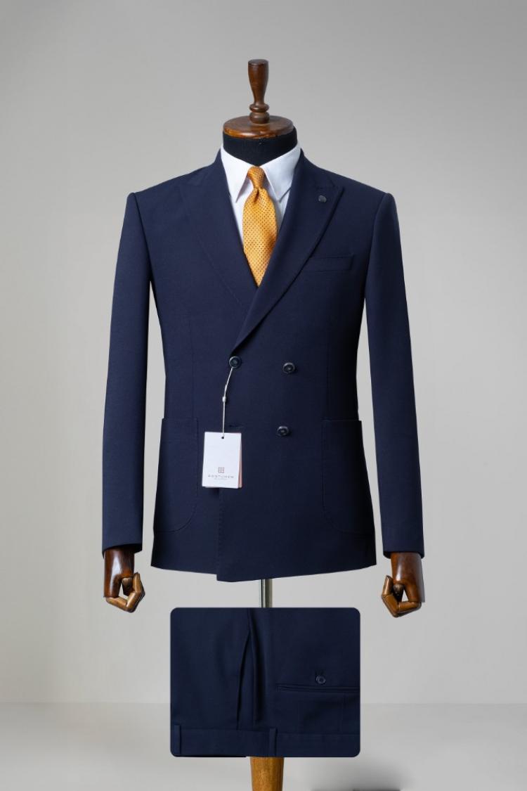 Double Breasted Men's Suit