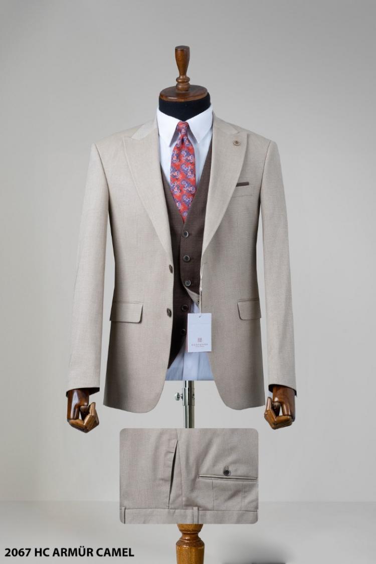 Double Sided Vest Men's Suit